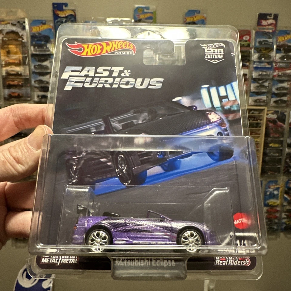 HOT WHEELS FAST AND FURIOUS PREMIUM ROMANS ECLIPSE CUSTOM 2 FAST 2 FURIOUS 1/64 - Image 2 of 3