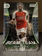 2023-24 Topps Stadium Club Chrome BUKAYO SAKA - Beam Team - SSP Case Hit Arsenal