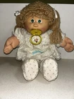 1985 Cabbage Patch Wheat Poodle Pony Girl with Green Eyes Pack Pajamas