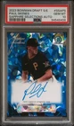 2023 Bowman Chrome Draft Paul Skenes Sapphire Selections Auto PSA 10