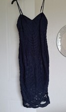 Abito elegante navy taglia 10