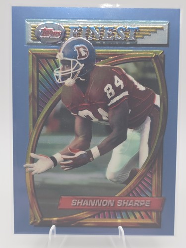 Shannon Sharpe [Refractor] #93 1994 Topps Finest card