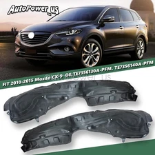Set of 2 Front Left & Right Inner Fender Liner For Mazda CX-9 2010 2011-2015 US