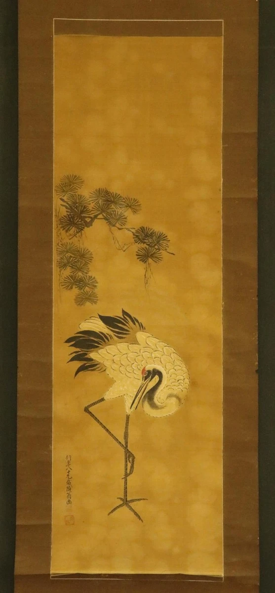 古董日本画作、画卷| eBay