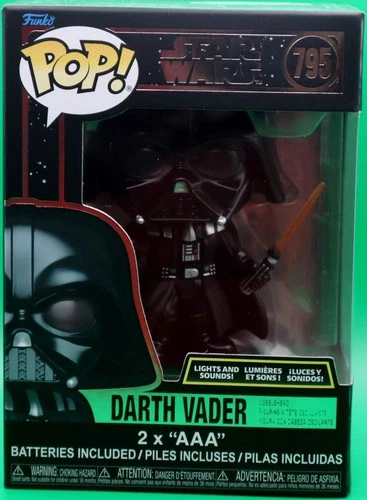 Funko POP  Star Wars Darth Vader w Lights and Sounds Figure