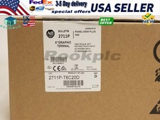 NEW ALLEN BRADLEY PANELVIEW PLUS 2711P-T6C20D AB 2711P-T6C20D Factory Sealed