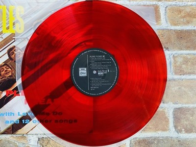 BEATLES Please Please Me EAS-70130 JAPAN Limited Original MONO RED
