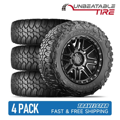 #ad 4 Tires Travelstar Ecopath MT 33×12.50R22LT 109Q 10PR Mud Terrain Light Truck $597.99