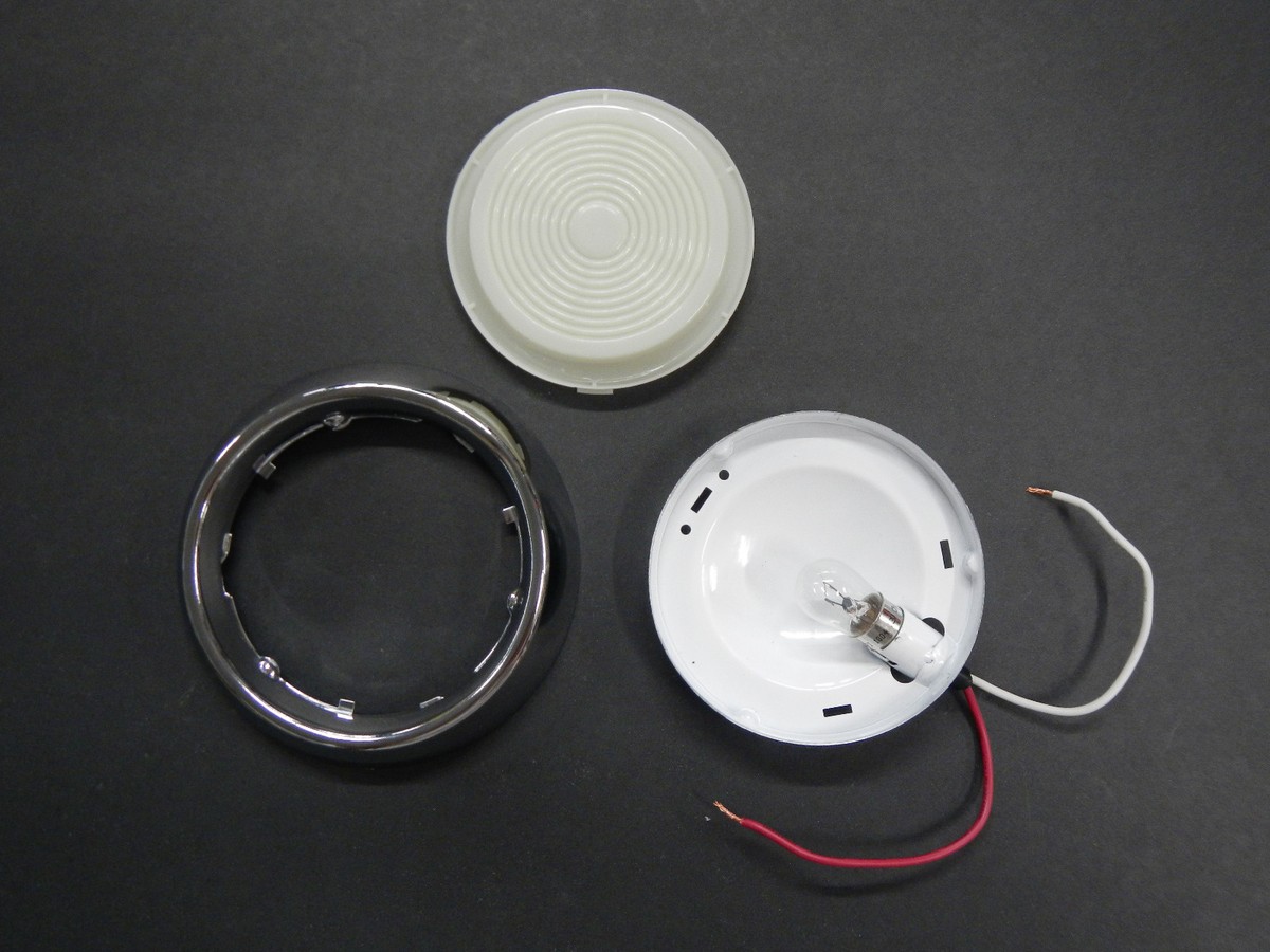 1957 1958 Buick Special Super Century Dome Light Complete Lens