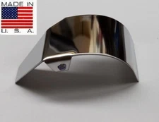 Corvette Alternator Cover Round Style C6 2005-2007 polish stainless engine dress