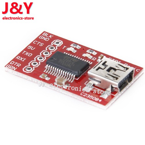2x FT232RL FTDI USB Zu TTL Seriell Adapter – Mini Modul Mit Typ-C, 3,3/5 V, DTR-Pin, Für Arduino & Mikrocontroller