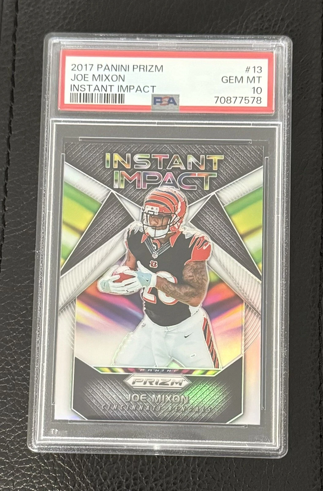 Joe Mixon Panini Prizm Instant Impact #13 Base