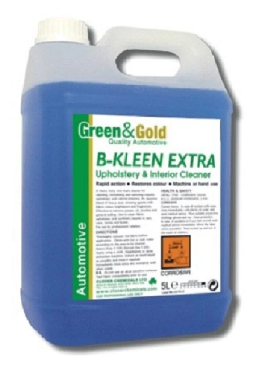 CLOVER CHEMICALS B-Kleen Extra Heavy Duty Car / Vehicle Cleaning - Carpet, Upholstery & Interior