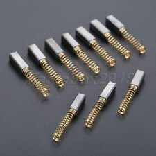 10Pcs Old Household Sewing Machine Carbon Motor Brushes Graphite & Copper Wire