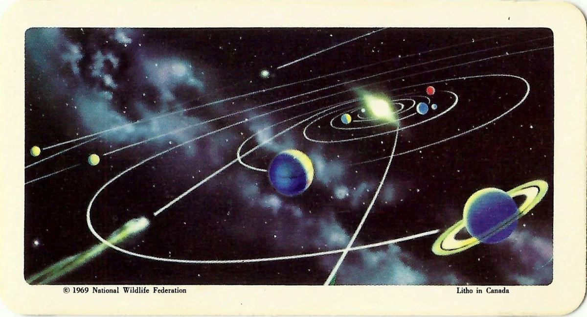 RED ROSE TEA CARD, SERIES: THE SPACE AGES, SOLAR SYSTEM | eBay