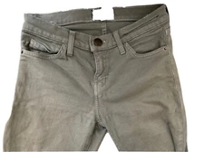 Current/Elliott  Women's The Ankle Skinny jeans in moss Green, size  25 