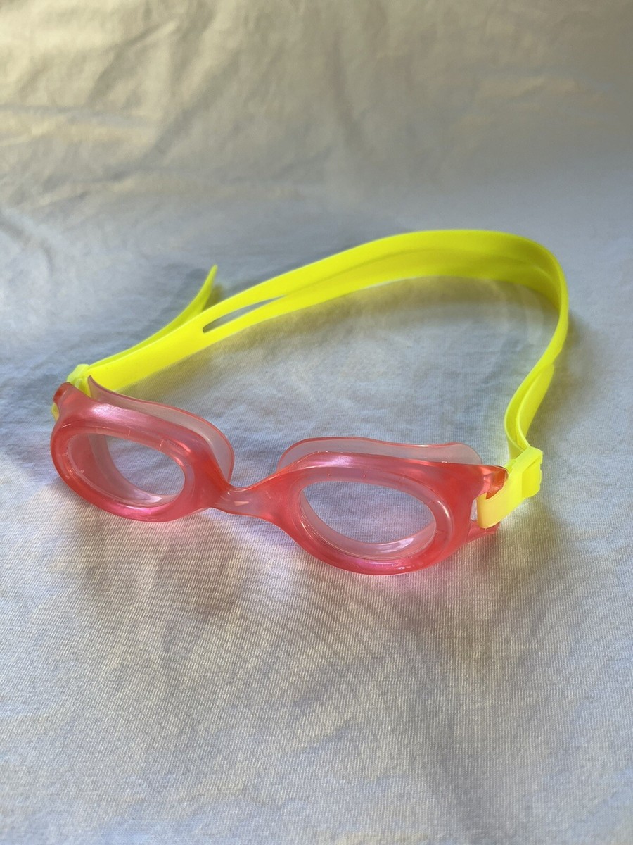 Speedo Unisex-Child 7500638 Hydrospex Classic Swim Goggles Yellow Bright  Pink