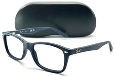 RAY BAN RB 5228 5583 BLUE AUTHENTIC EYEGLASSES 53-17 140 W/CASE