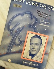1940 Shake Down The Stars, Vintage, Sheet Mus...