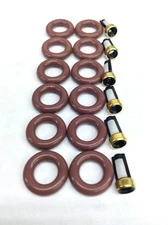 FUEL INJECTOR REPAIR KIT O-RINGS FILTERS GRAND CARAVAN TOWN & COUNTRY 3.8L V6