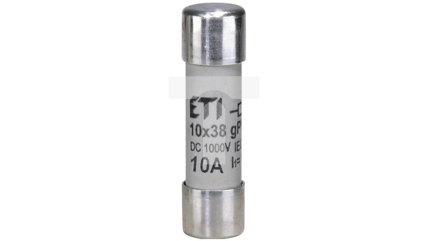 Cylindrical fuse insert PV 10x38mm 10A gPV 1000V DC CH10 002625075 /T2UK