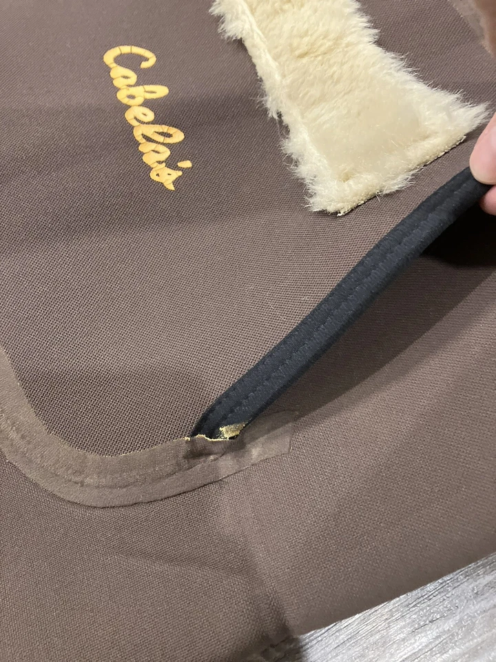 Cabela’s Wading Wader Men's Small Fishing Brown Camo Soft Foot Waders Neoprene - Image 4 of 4