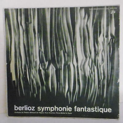 33T BERLIOZ Vinyl LP 12'' FANTASTISCHE SYMPHONIE P.-M. LE COTE Classique GID 2122