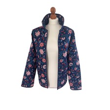 Mantaray By Debenhams Collared Quilted Jacket Uk 16