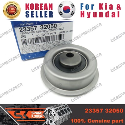 Genuine/OEM 2335732050 TENSIONER ASSY-BAL TIMING BELT for Hyundai Porter 96