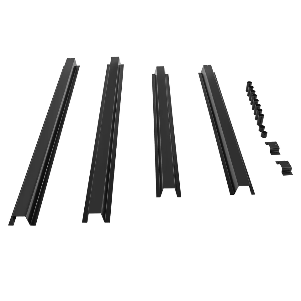 Rieles de soporte de piso para plataforma de camioneta Ford F150 F100 1977-2016 travesaños Foto 2 de 4