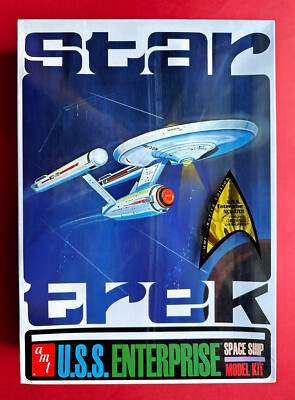 AMT Star Trek USS ENTERPRISE Original TV Starship Model Kit