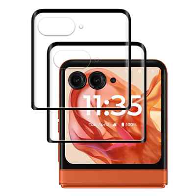 2x 3D Tempered Glass Screen Protector for Motorola Razr 2024 /Razr 2024 Plus
