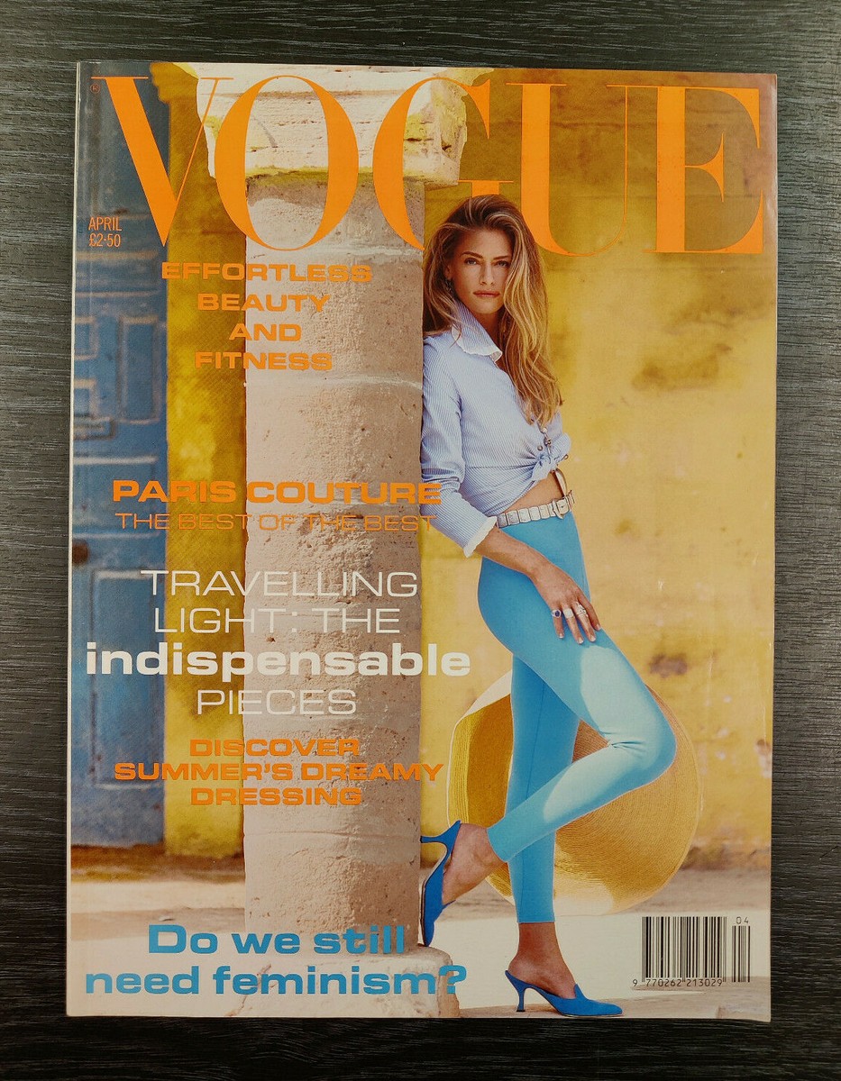 VOGUE Magazine: April 1992 - Donna Bunte | eBay