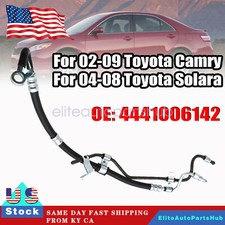 For 02-09 Toyota Camry 04-08 Solara Power Steering Pressure & Return Line Hose