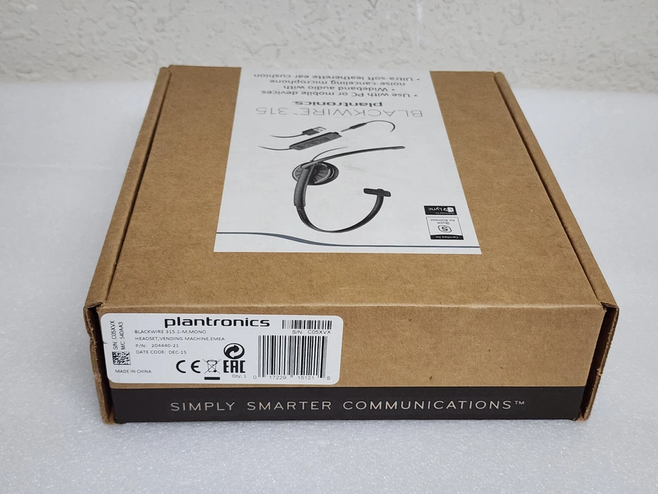 PLANTRONICS Blackwire C3215 Mono USB-A & 3.5mm Plug Headset for Microsoft Lync - Image 4 of 4