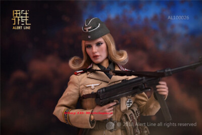 Alert Line AL100026 北アフリカ女性役員 1/6 フィギュア Alert Line 1/6 Al100026 WWII North African Female Officers Action
