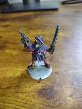 Necromunda Vintage 1992 Metal Cawdor Leader w/ Chainsword  OoP