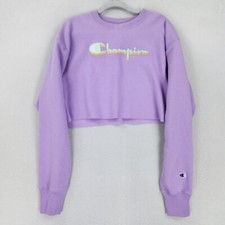 Champion Sweater Womens Large Purple Reverse ...