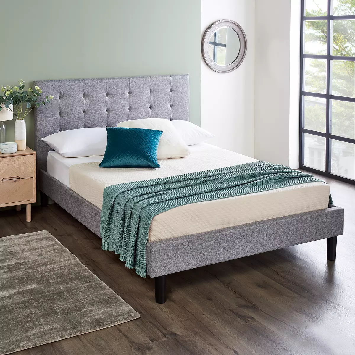 Double bed 2024 pocket sprung mattress