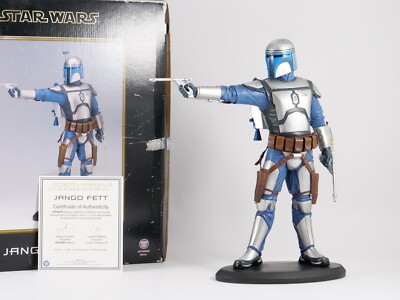 Star Wars   Jango Fett 1/5 Attakus Serie 3 (2003)   Harz / Metall   1500 Ex