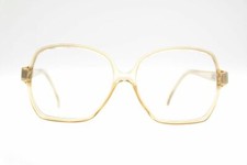 Vintage Terri Brogan 8791 20 Optyl Transparent Oval Glasses Frame NOS