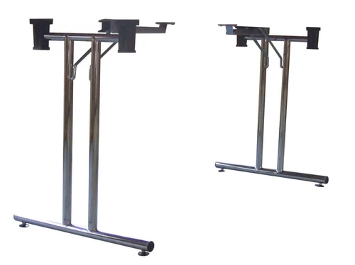 BMB Klapptisch Gestell FOLDIX T-ECON T-Form - verchromt - 710-715 mm