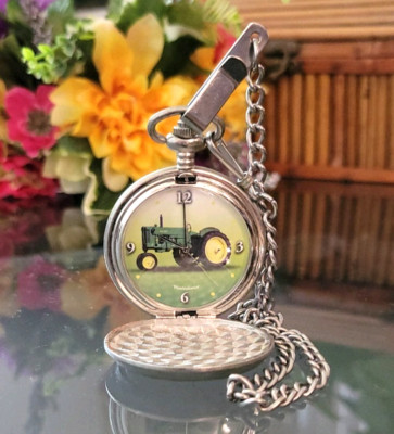 John Deere Tractor Pocket Watch Limited Edition by Westminster Not working