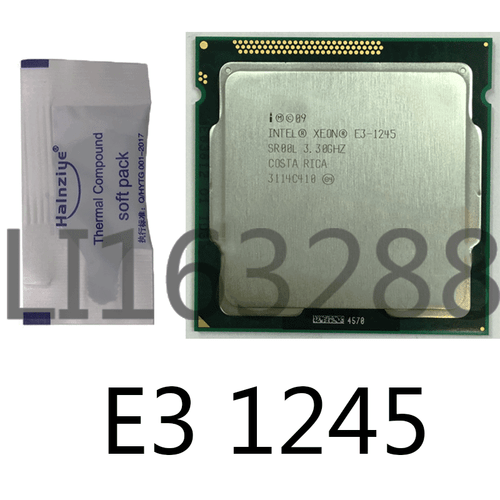 Intel Xeon E3-1245 E3-1245 V2 E3-1245 V3 E3-1246 V3 E3-1260L CPU Processor - Picture 2 of 6