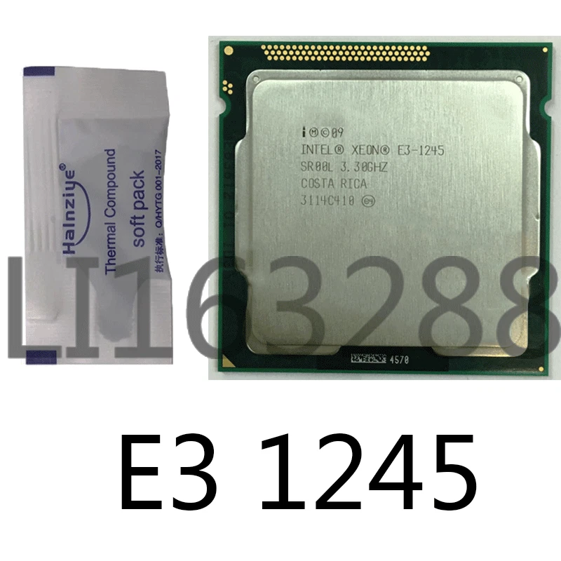 Intel Xeon E3-1245 E3-1245 V2 E3-1245 V3 E3-1246 V3 E3-1260L CPU Processor - Image 3 of 4