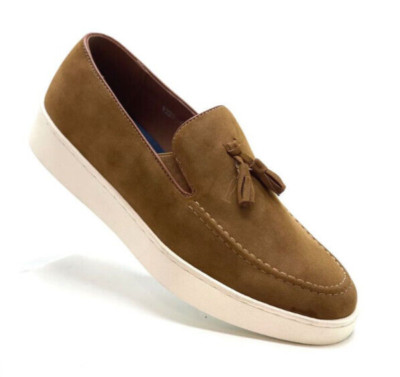 Schuhe Bootshalbschuhe boat shoes Herren schwarz black camel mit Glocken