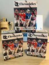 (3) 2021 Panini Chronicles Draft Picks Football Blaster Box New Factory Sealed
