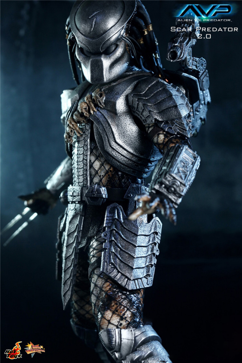 ホットトイズ HOTTOYS プレデター PREDATOR MMS190 HOTTOYS MMS190 AVP scar Predator 1:6 Collectible Action Doll Model