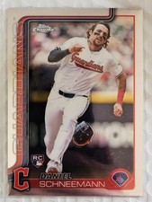 2025 Topps Chrome Daniel Schneemann RC #43 Cleveland Guardians