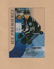 2015-16 Upper Deck Ice Slater Koekkoek #102 Ice Premieres 1048/1999 Lightning